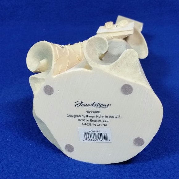 Enesco Foundations Graduation Girl Figurine 2014 Enesco 4044086 With Box - Picture 10 of 10